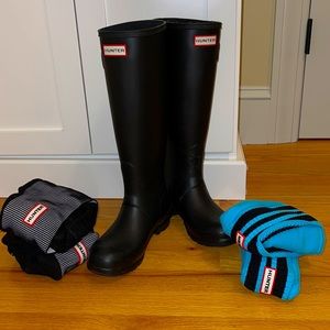 Hunter Boots and Hunter Socks